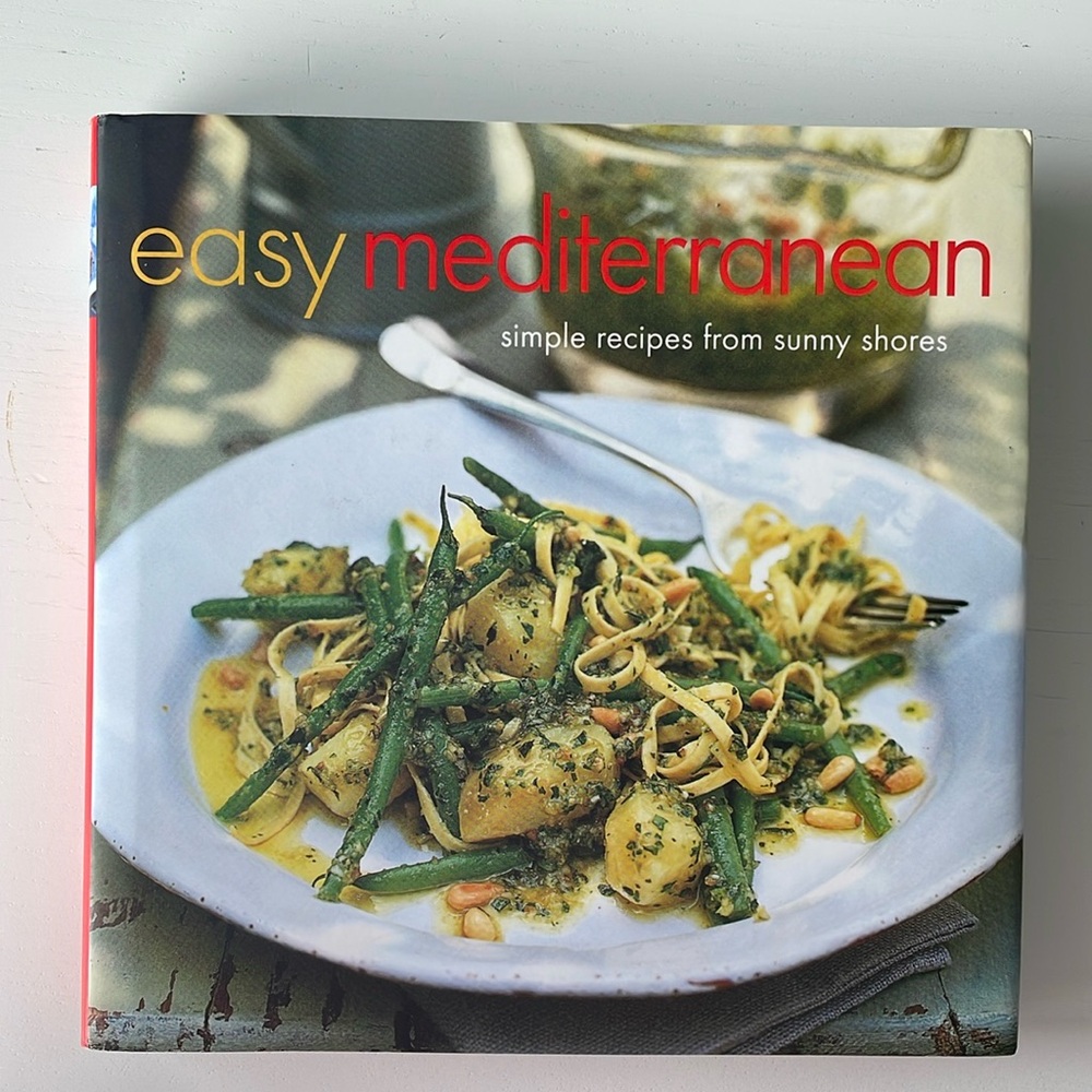 Mediterranean Cookbook - Easy Mediterranean Recipe Book Hardcover Cookbook